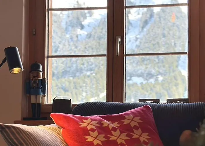 Apartamento Blue Alpine Bis 6 Gaeste, Cheminee, 400 M Zum Skilift Sedrun